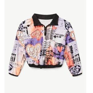 Justice Girls Jsport Half Zip Pullover (XS)